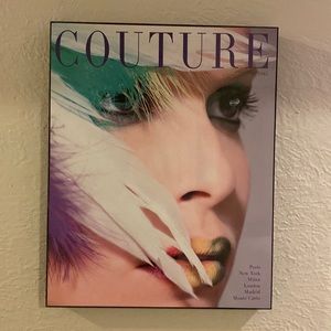 Couture magazine cover April 1965